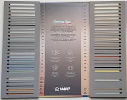 MAPEI GROUT CHART-EASY DESIGN